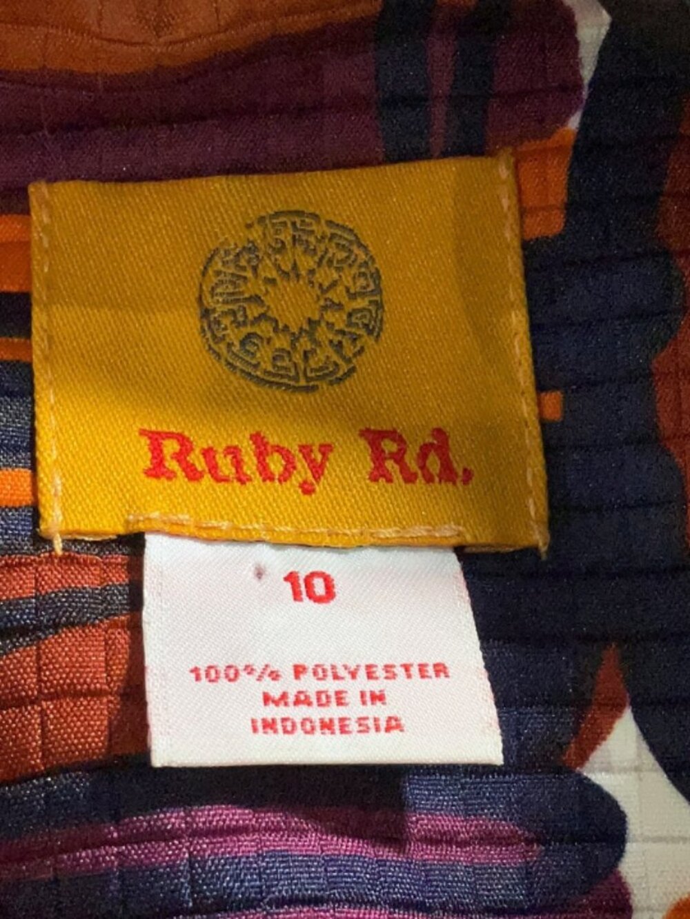Ruby Rd. Abstract Print Cropped Jacket - Picture 6 of 6
